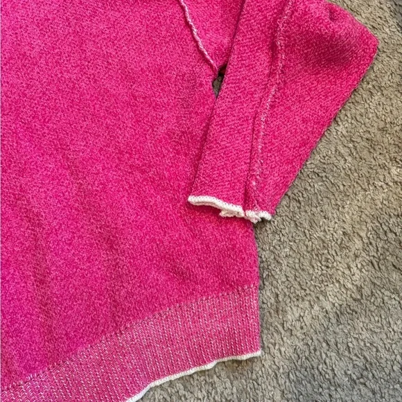 Zenana Outfitters Fuchsia Turtleneck Sweater - Picture 4 of 8